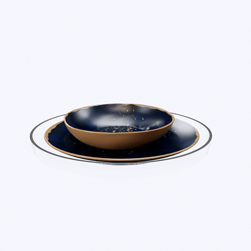 中式餐具摆件 ID：E02200825