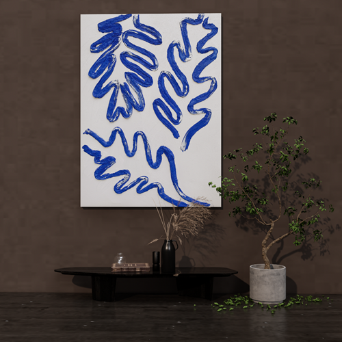 装饰画茶几植物 ID：EC00028