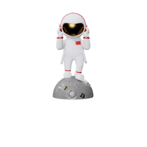 侘寂风摆件太空人摆件宇航员摆件 ID：E02201012
