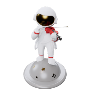 侘寂风摆件太空人摆件宇航员摆件 ID：E02201013