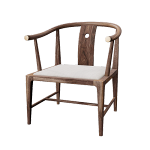 新中式单椅子茶室单椅子 ID：E02201205