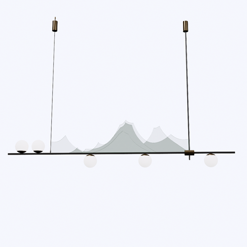 灯具新中式吊灯 ID：E02201252