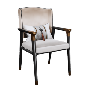 新中式单椅子茶室单椅子 ID：E02201266