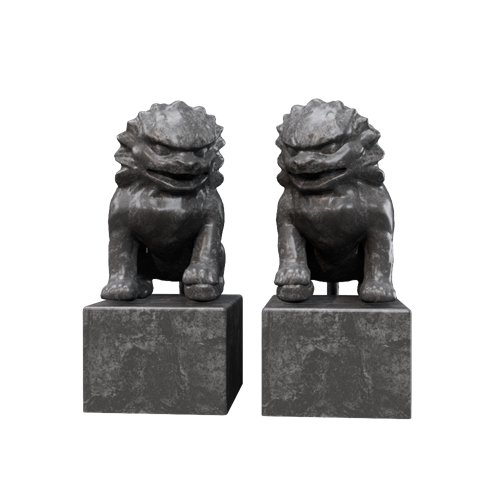 小狮子摆件装饰品 ID：E02201301