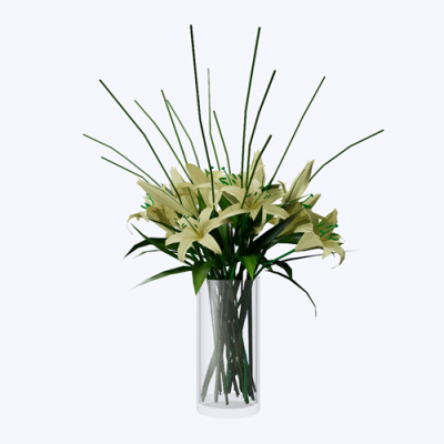 植物花瓶摆件 ID：E02201598