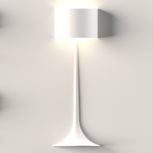 侘寂石膏壁灯造型灯 ID：E02202195