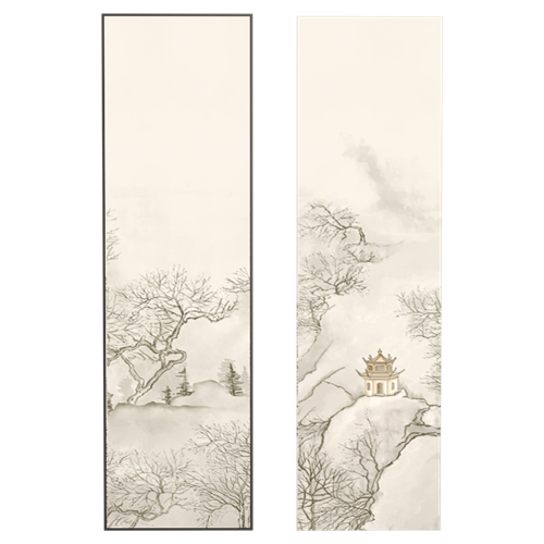 中式装饰画中式挂画 ID：E02900212