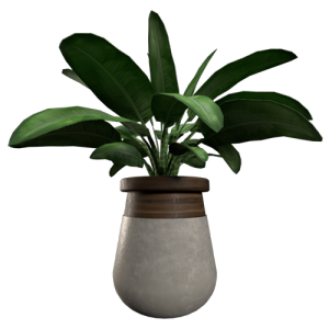 植物摆件绿植花瓶 ID：E02900318