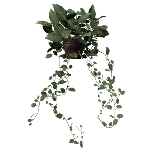 植物摆件绿植花瓶 ID：E02900319