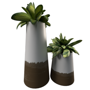 植物摆件绿植花瓶 ID：E02900321