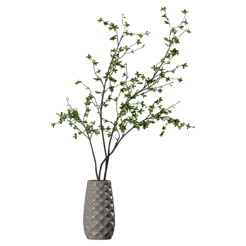 植物摆件绿植花瓶 ID：E02900365