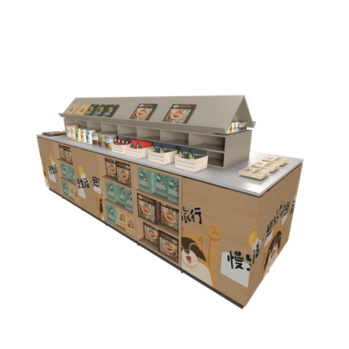 现代超市货架现代食品货架 ID：E02900488