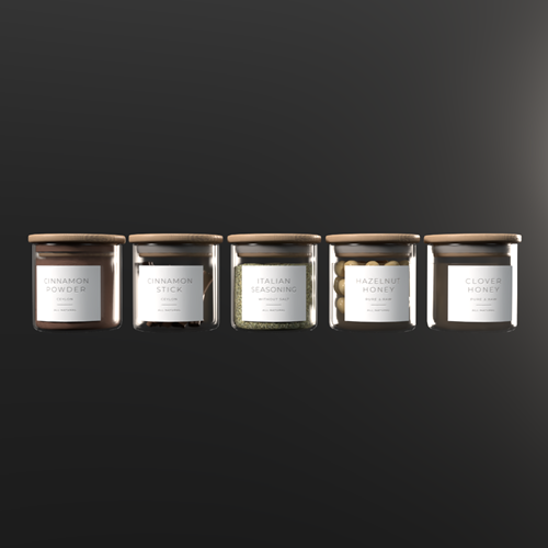 厨房用品调料瓶摆件 ID：E02202724