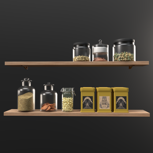 厨房用品调料瓶摆件 ID：E02202728
