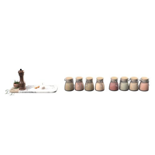 厨房用品调料瓶摆件 ID：E02202736