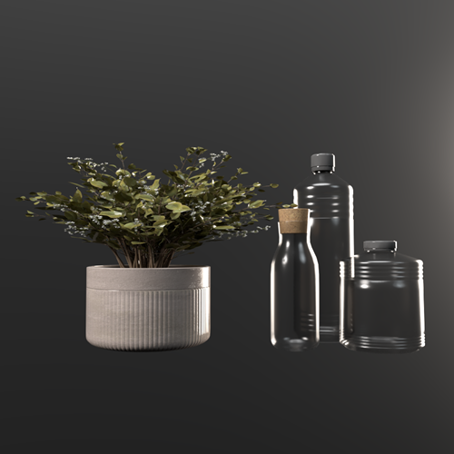 植物摆件 ID：E02202738