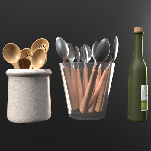 厨房用品摆件 ID：E02202760