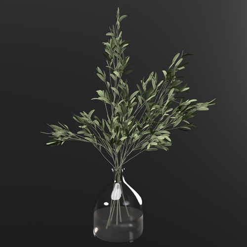 植物摆件 ID：E02202836