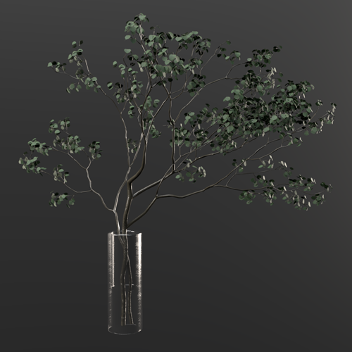植物摆件花瓶摆件植物花瓶 ID：E02200535