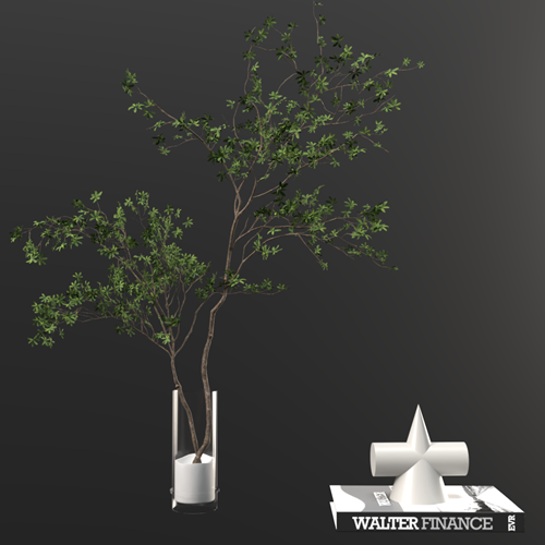 植物摆件花瓶摆件植物花瓶 ID：E02200591