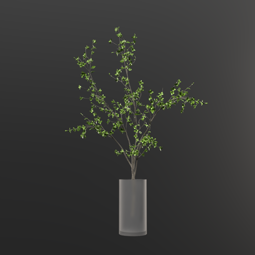 植物摆件花瓶摆件植物花瓶 ID：E02200597