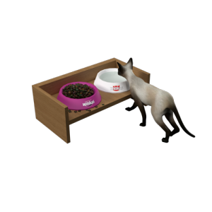 猫食盆猫砂盆 ID：E02300012
