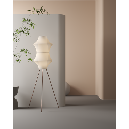 现代落地灯侘寂风落地灯 ID：E02203346