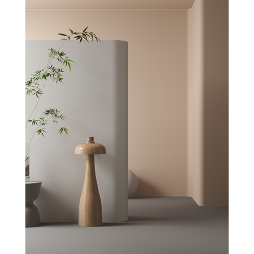 侘寂风落地灯 ID：E02203358