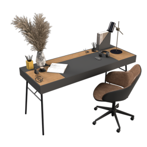 木制书桌成品书桌 ID：E099S0123