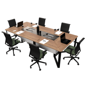 现代会议桌组合木质会议桌组合 ID：E099S0199