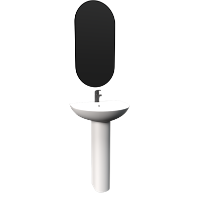 卫生间台盆洗手盆洗手池 ID：E099S0391