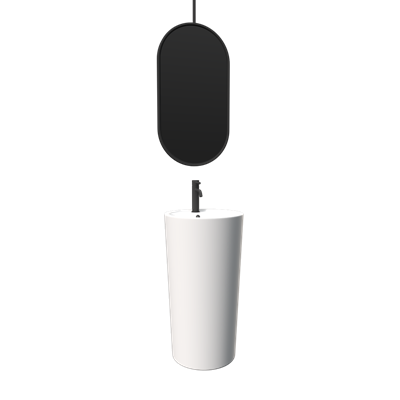 卫生间台盆洗手盆洗手池 ID：E099S0400